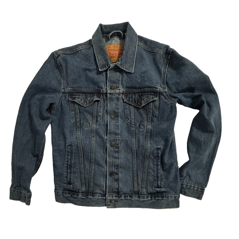 Levi's Jean Jacket Men's M Classic Trucker Blue Medium Wash